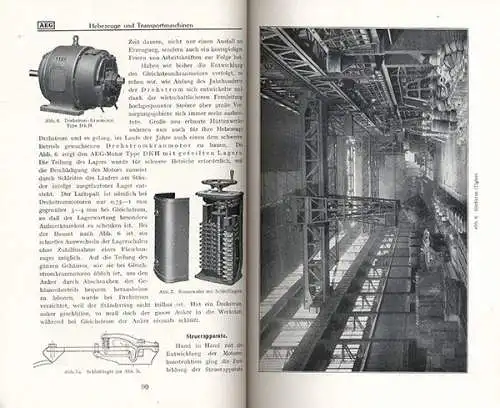 Berlin AEG Elektro Strom Technik im Stahlproduktion Eisenhüttenwerk Buch 1922