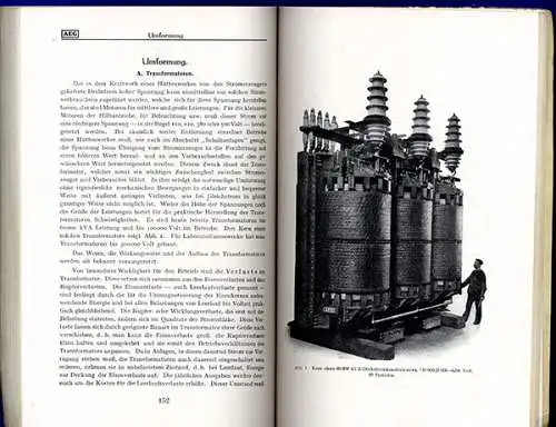 Berlin AEG Elektro Strom Technik im Stahlproduktion Eisenhüttenwerk Buch 1922