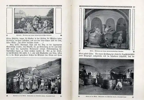 Thüringen Saale Erfurt Gera Jena Suhl Volkskunde Heimatbuch 1923