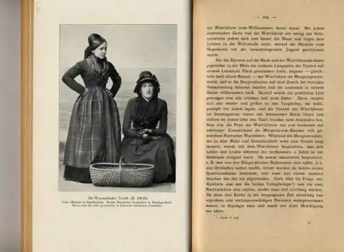 Mecklenburg Ostsee Bad Warnemünde Hafen Geschichte Volkskunde Heimatbuch 1919
