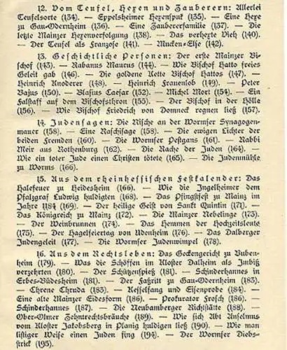 Rhein Hessen Ried Mainz Worms Heimat Geschichte Volkskunde Sagen 2 Bände 1924