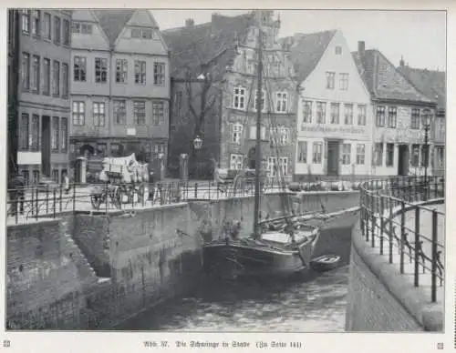 Niedersachsen Weser Elbe Mündung Hamburg Altes Land Heimatkunde Monografie 1921