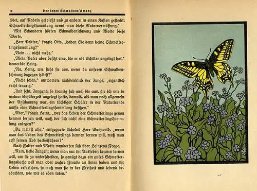 Altes Kinderbuch Julius Lerche Wald und Tier Geschichten Bilder Fritz Lang 1916