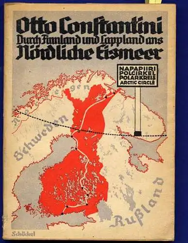 Skandinavien Finnland Geografie Landschaft Kultur Geschichte Reise Buch 1942