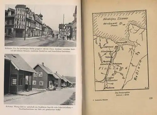 Skandinavien Finnland Geografie Landschaft Kultur Geschichte Reise Buch 1942