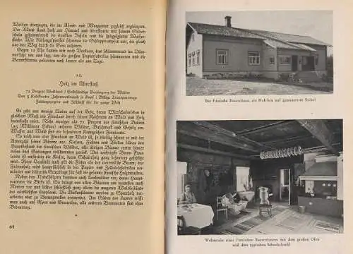 Skandinavien Finnland Geografie Landschaft Kultur Geschichte Reise Buch 1942