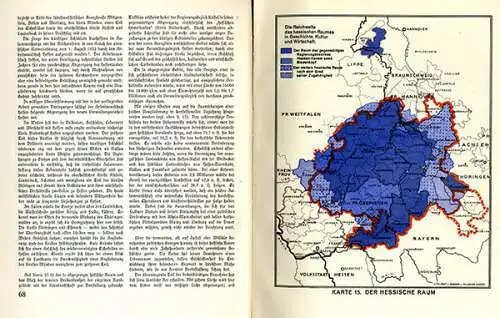 Hessen Verwaltung Politik Geschichte Reichsreform Grenzen Wirtschaft 1932