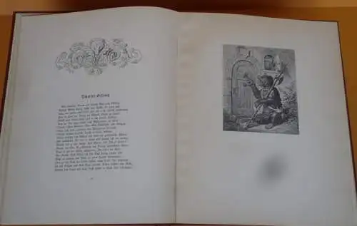Literatur Goethe Fabel Reineke Fuchs illustriert von Kaulbach Prachtband 1935