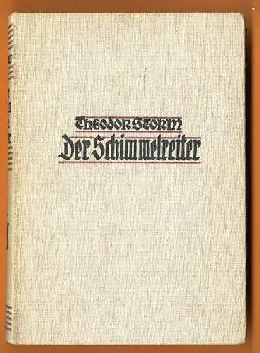 Deutsche Literatur Ufa Film Kunst Theodor Storm Schimmelreiter Foto Buch 1934
