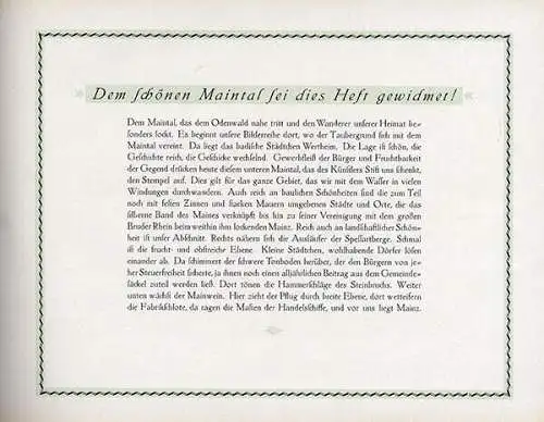 Hessen Odenwald Club Darmstadt Heidelberg Ried Kunst Grafik Hefte 4 Bände 1925