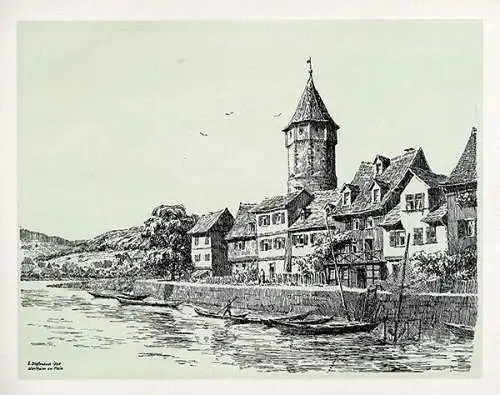 Hessen Odenwald Club Darmstadt Heidelberg Ried Kunst Grafik Hefte 4 Bände 1925