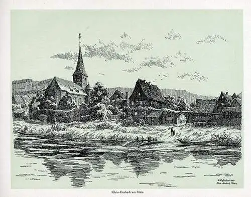 Hessen Odenwald Club Darmstadt Heidelberg Ried Kunst Grafik Hefte 4 Bände 1925
