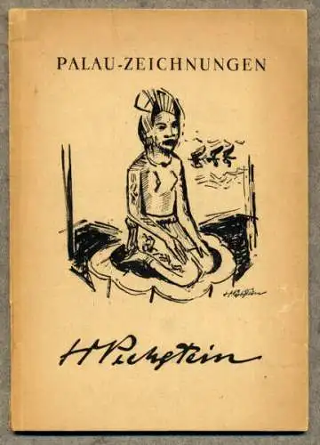 Malerei Expressionismus Max Pechstein Palau Zeichnungen Ausstellung Katalog 1947