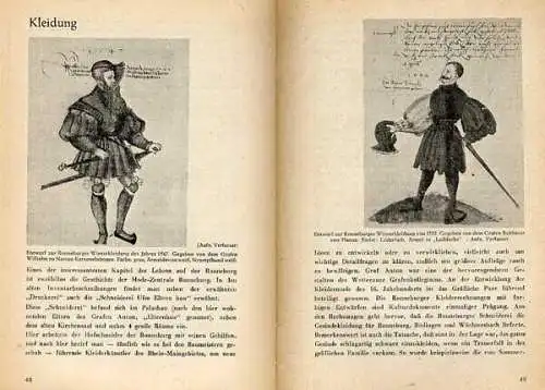 Hessen Ronneburg bei Büdingen Geschichte Chronik Mittelalter Buch 1954