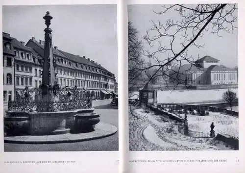 Saarland Saarbrücken Merzig Völklingen Tholey Wendel Foto Bildband 1956