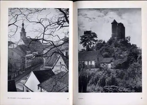 Saarland Saarbrücken Merzig Völklingen Tholey Wendel Foto Bildband 1956
