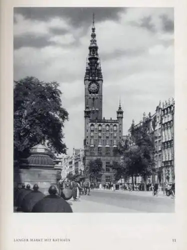 Ostpreußen Danzig Stadt Geschichte Architektur Foto Bildband 1953