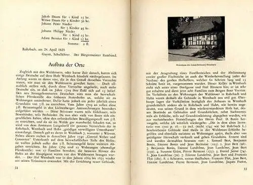 Hessen Pfungstadt Waldenser Gemeinden Rohrbach Wembach Hahn Geschichte Buch 1950