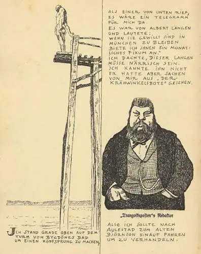 Kunst Grafik Satire Simplicissimus Olaf Gulbransson Bilderbuch Geschichten 1934