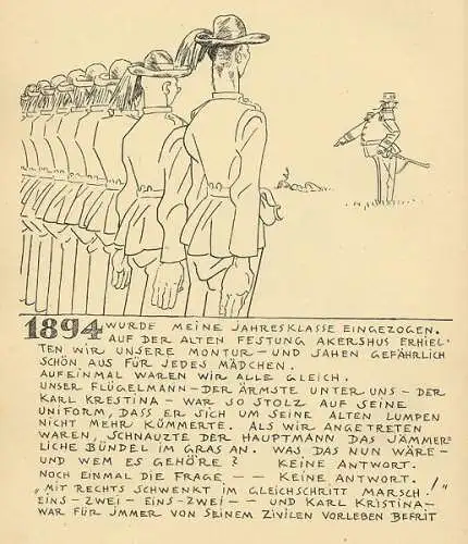 Kunst Grafik Satire Simplicissimus Olaf Gulbransson Bilderbuch Geschichten 1934