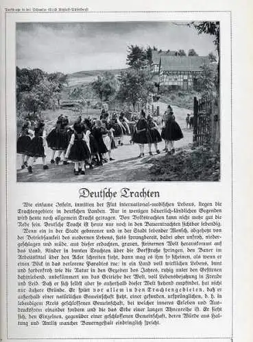 Deutsche Trachten Bayern Rügen Baden Schwalm Lausitz Retzlaff Foto Bildband 1936
