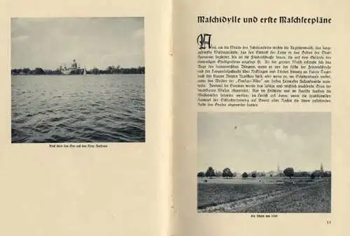 Niedersachsen Hannover Stadt Geschichte Maschsee Weihe Gedenkbuch 1936
