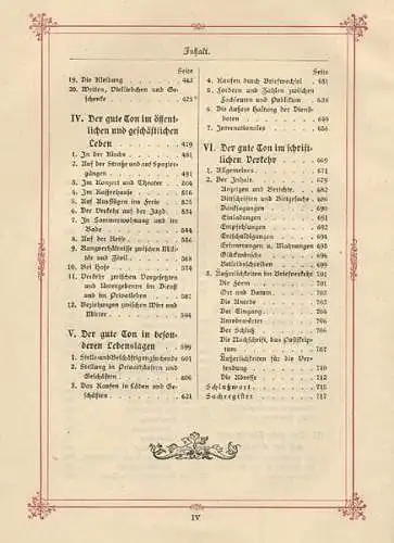 Deutsches Kaiserreich Mode Kultur Sitten Geschichte Familie Knigge Buch 1896