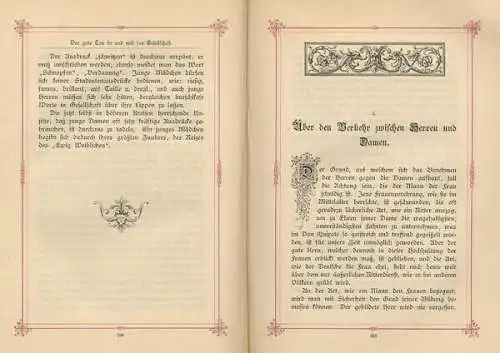 Deutsches Kaiserreich Mode Kultur Sitten Geschichte Familie Knigge Buch 1896