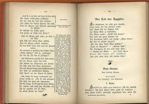 Theater Bühne Humor Kaberett Parodien Fritz Reuter von August Junkermann 1899