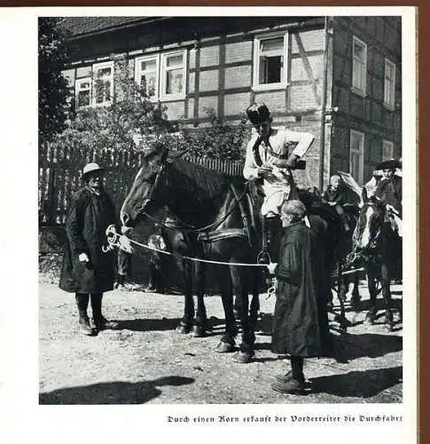 Hessen Schwalm Bauern Trachten Foto Bildband Heimat Buch 1930