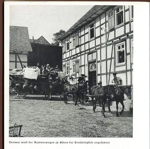 Hessen Schwalm Bauern Trachten Foto Bildband Heimat Buch 1930