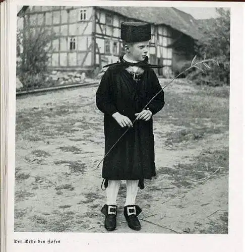 Hessen Schwalm Bauern Trachten Foto Bildband Heimat Buch 1930