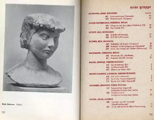 Bayern München Malerei Plastik Haus der Kunst Ausstellung Katalog 1955