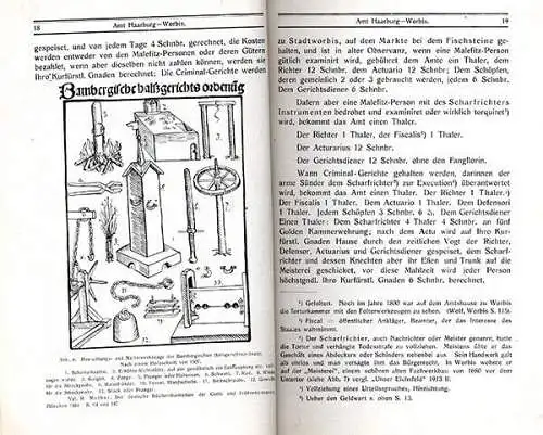 Thüringen Eichsfeld Worbis Harburg das Kur Mainzer Jurisdiktional Buch 1675