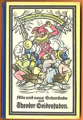 Literatur Rhein Köln Mittelalter Schwänke Rheinisches Narrenschiff Buch 1924