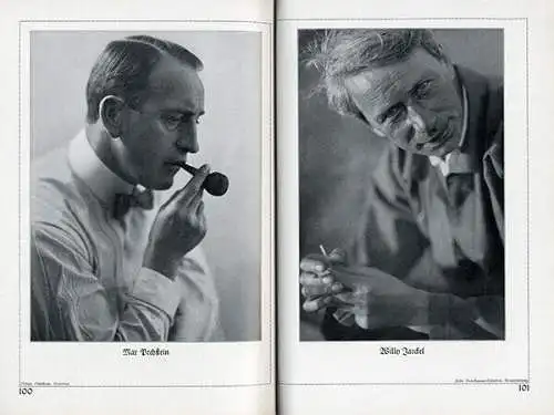 100 Berühmte Deutsche Junkers Mann Adenauer Weber Kokoschka Foto Bildband 1930