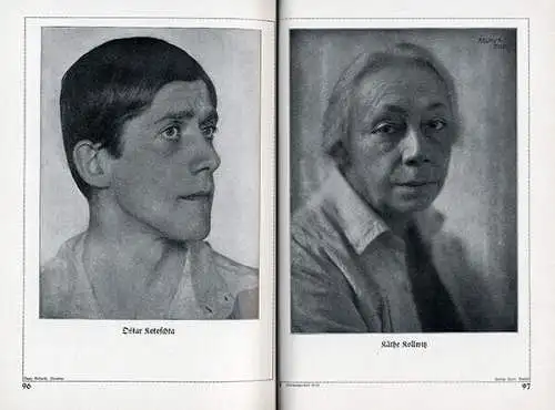 100 Berühmte Deutsche Junkers Mann Adenauer Weber Kokoschka Foto Bildband 1930