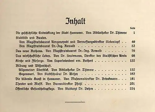 Niedersachsen Hannover Stadt Geschichte Rathaus Einweihung Festschrift 1913