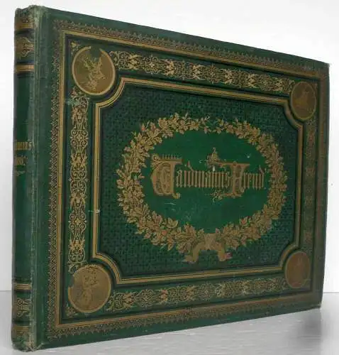 Deutschland Waidwerk Jagd Tier Bilder von Carl Friedrich Deiker Prachtband 1876