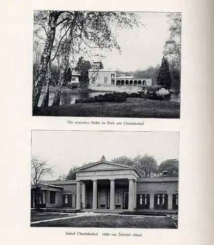 Potsdam Stadt Geschichte Architektur Schloss Garten Sanssouci Foto Bildband 1910