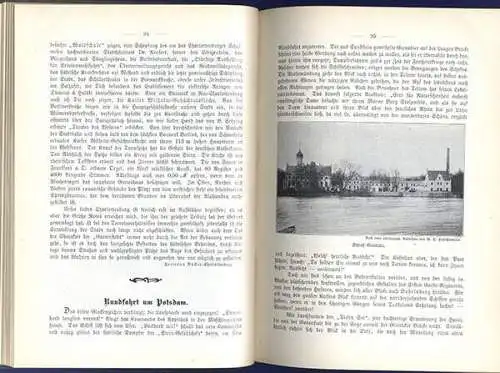 Provinz Brandenburg Berlin Uckermark Havel Spreewald Volkskunde Heimatbuch 1909