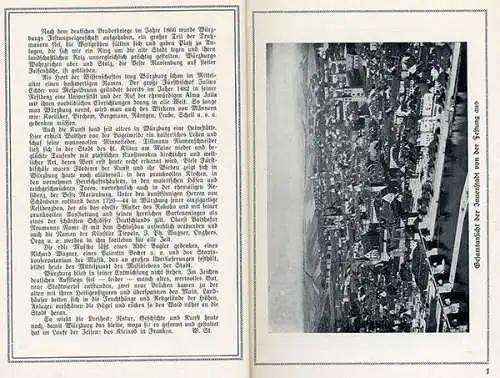 Bayern Main Franken Würzburg Stadt Geschichte Architektur Foto Bildband 1924