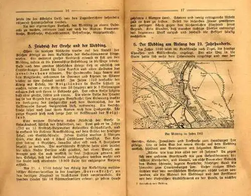Berlin Stadt Geschichte Stadtbezirk Wedding Heimatbuch von 1920