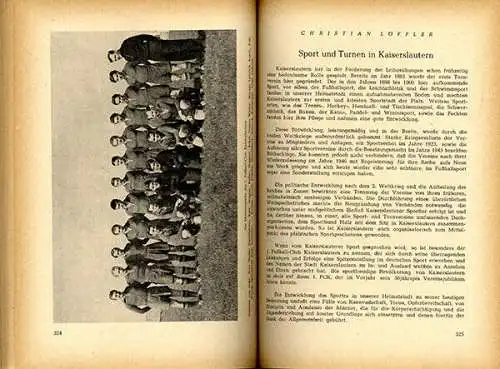 Rhein Pfalz 675 Jahre Kaiserlautern Stadt Geschichte Chronik Festschrift  1951