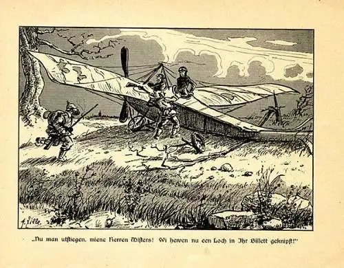 Deutschland Weltkrieg Heinrich Zille Vater in Frankreich Kunst Grafik Bilderbuch