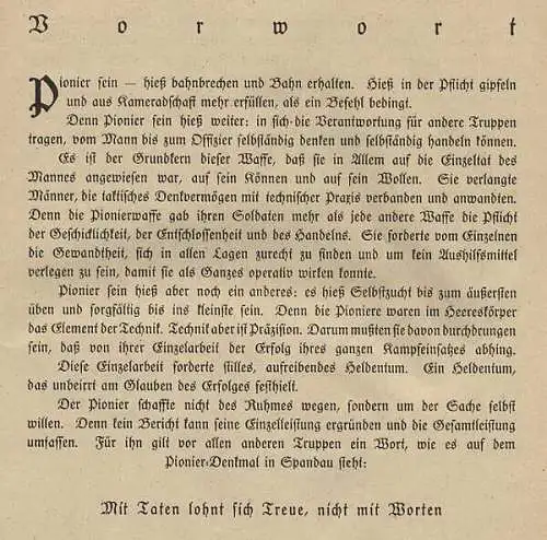 Weltkrieg Militär Geschichte Technik Pionier Bataillon Festung Gedenkbuch 1920