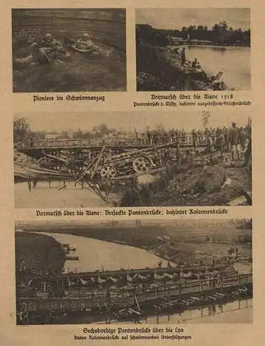 Weltkrieg Militär Geschichte Technik Pionier Bataillon Festung Gedenkbuch 1920