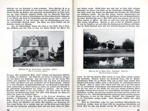Hessen Thüringen Werra Eichsfeld Burgen Schlösser 5 Bände komplett von 1925