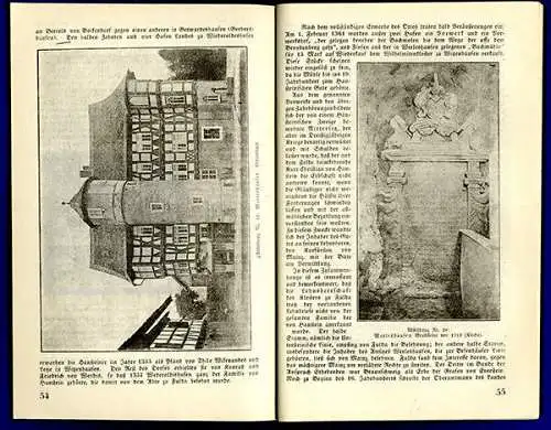 Hessen Thüringen Werra Eichsfeld Burgen Schlösser 5 Bände komplett von 1925