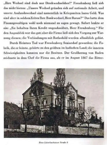 Baden Weinheim Handwerk 100 Jahre Leder Fabrik Carl Freudenberg Festschrift 1949